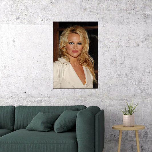 Pamela Anderson 80s 90s Actress Model Star Poster Wall Art Print Home Wall Decor - xonomax