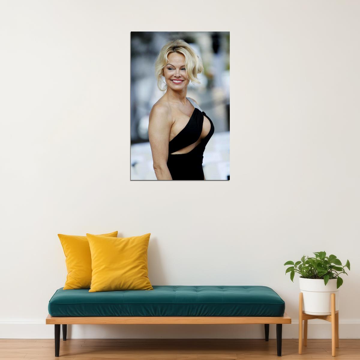 Pamela Anderson 80s 90s Actor Model Star Poster Wall Art Print Home Wall Decor - xonomax