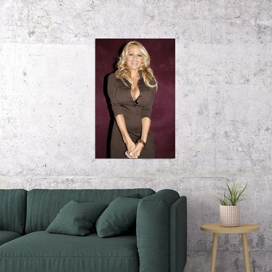 Pamela Anderson 80s 90s Movie Actor Hot Model Poster Wall Art Print Home Wall Decor - xonomax