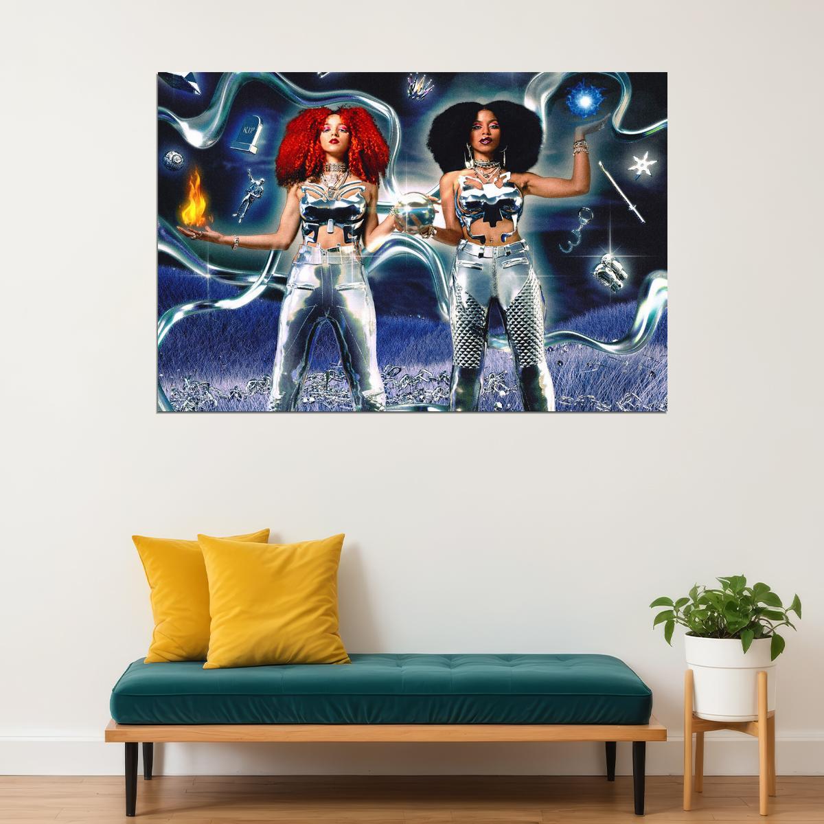 Nova Twins Music Group Supernova Music Album Poster Wall Art Print Home Wall Decor - xonomax