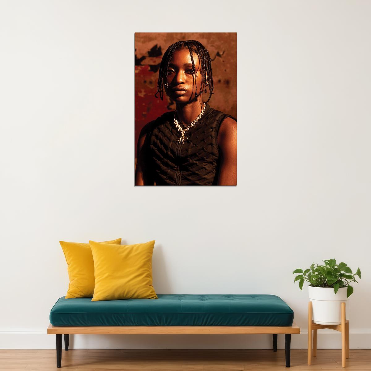 Flohio English Rapper Out Of Heart Music Album Poster Wall Art Print Home Wall Decor - xonomax