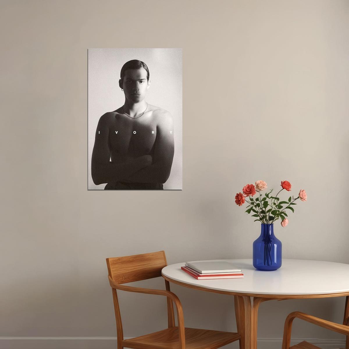 Omar Apollo American Singer Ivory Music Album Poster Wall Art Print Home Wall Decor - xonomax