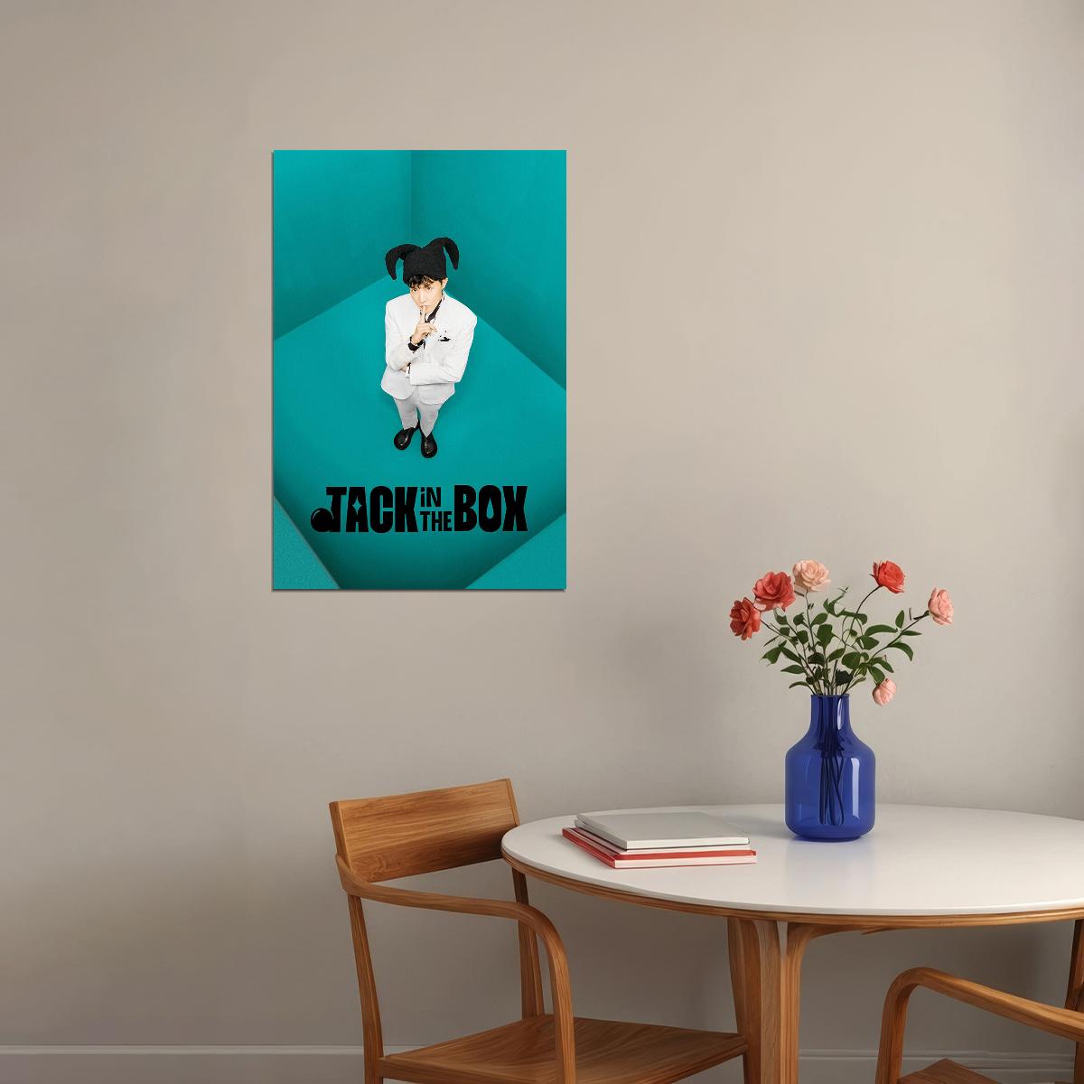 J Hope Jack In The Box First Music Album Poster Wall Art Print Home Wall Decor - xonomax