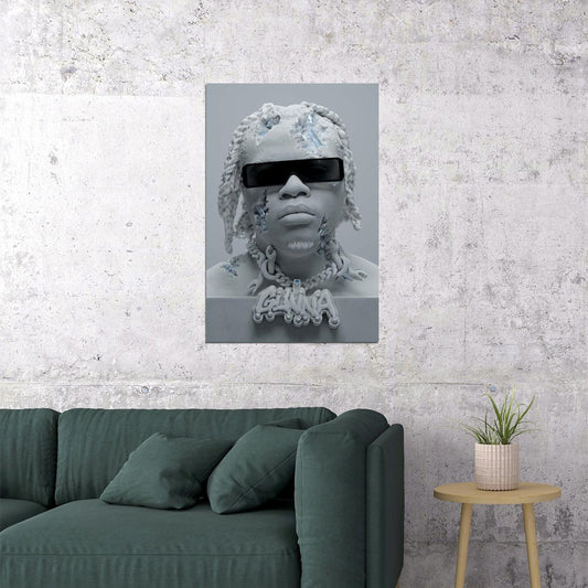 Gunna American Rapper Ds4ever Music Album Poster Wall Art Print Home Wall Decor - xonomax