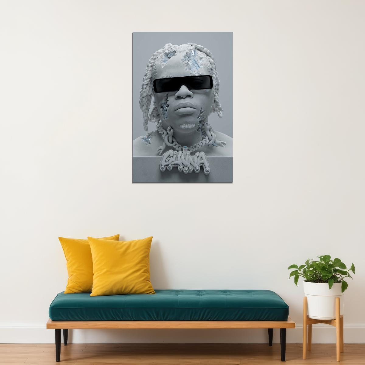 Gunna American Rapper Ds4ever Music Album Poster Wall Art Print Home Wall Decor - xonomax