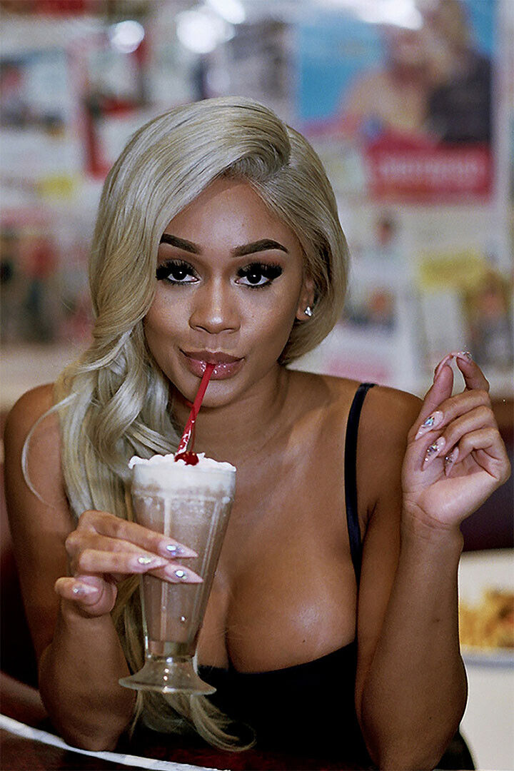 Diamonte Saweetie American Singer Actress Poster Wall Art Print Home Wall Decor - xonomax