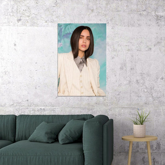 Sofia Carson American Woman Singer Actress Poster Wall Art Print Home Wall Decor - xonomax