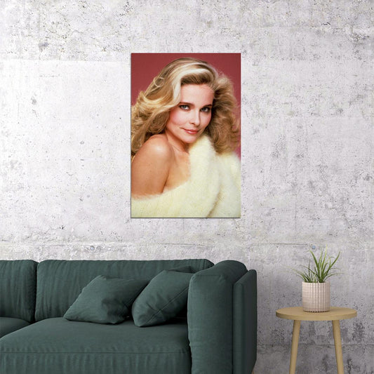 Priscilla Barnes 80s 90s Vintage Actress Star Poster Wall Art Print Home Wall Decor - xonomax