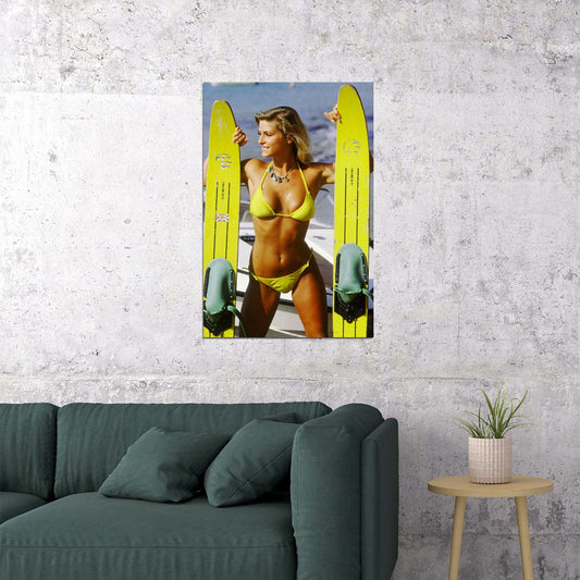 Sian Adey Jones 80s 90s Vintage Model Actor Poster Wall Art Print Home Wall Decor - xonomax