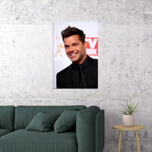 Ricky Martin 80s 90s Singer Music Actor Idol Poster Wall Art Print Home Wall Decor - xonomax