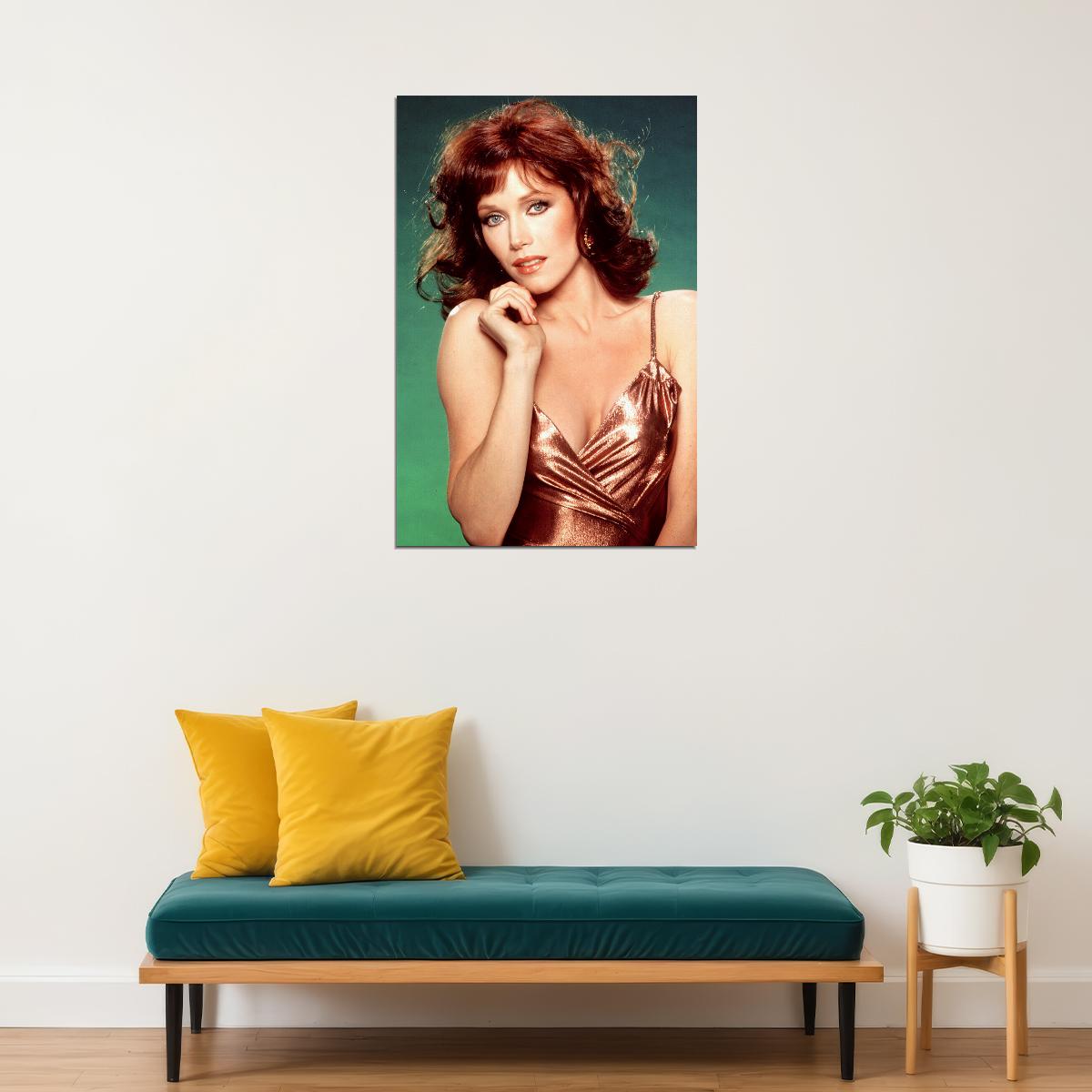 Tanya Roberts 80s 90s Actor Producer Star Poster Wall Art Print Home Wall Decor - xonomax