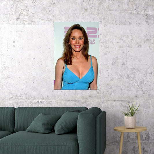 Tanya Roberts 80s 90s Vintage Actress Artist Poster Wall Art Print Home Wall Decor - xonomax