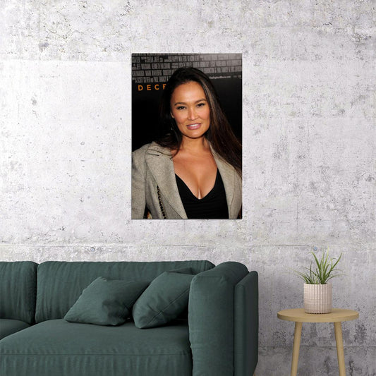 Tia Carrere 80s 90s Vintage Cinema Actor Star Poster Wall Art Print Home Wall Decor - xonomax