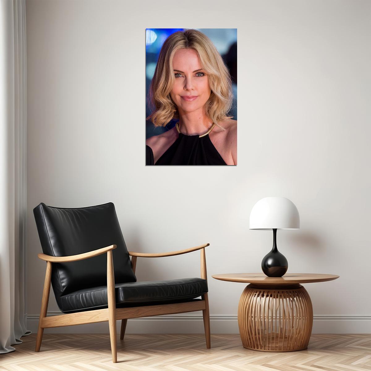 Charlize Theron Celebrity Cinema Actress Idol Poster Wall Art Print Home Wall Decor - xonomax