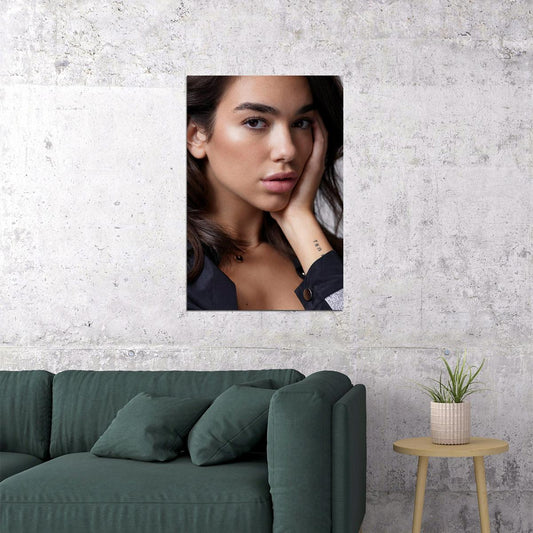 Dua Lipa Celebrity Tv Movie Actor Singer Star Poster Wall Art Print Home Wall Decor - xonomax