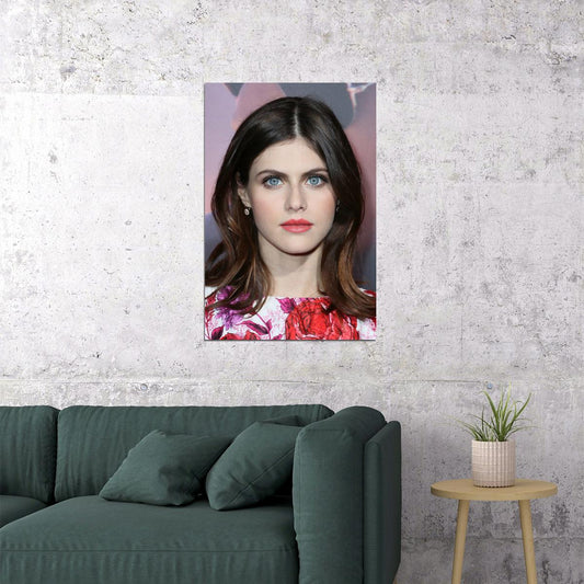 Alexandra Daddario Cinema Actress Artist Star Poster Wall Art Print Home Wall Decor - xonomax