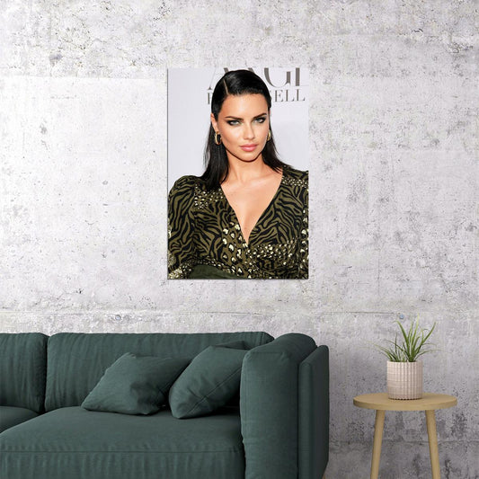 Adriana Lima Sexy Super Model Beauty Artist Poster Wall Art Print Home Wall Decor - xonomax