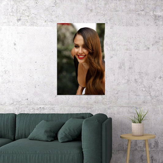 Jessica Alba Celebrity Tv Series Actress Star Poster Wall Art Print Home Wall Decor - xonomax