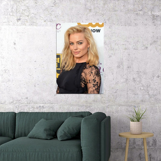 Margot Robbie Celebrity Movie Actor Idol Poster Wall Art Print Home Wall Decor - xonomax