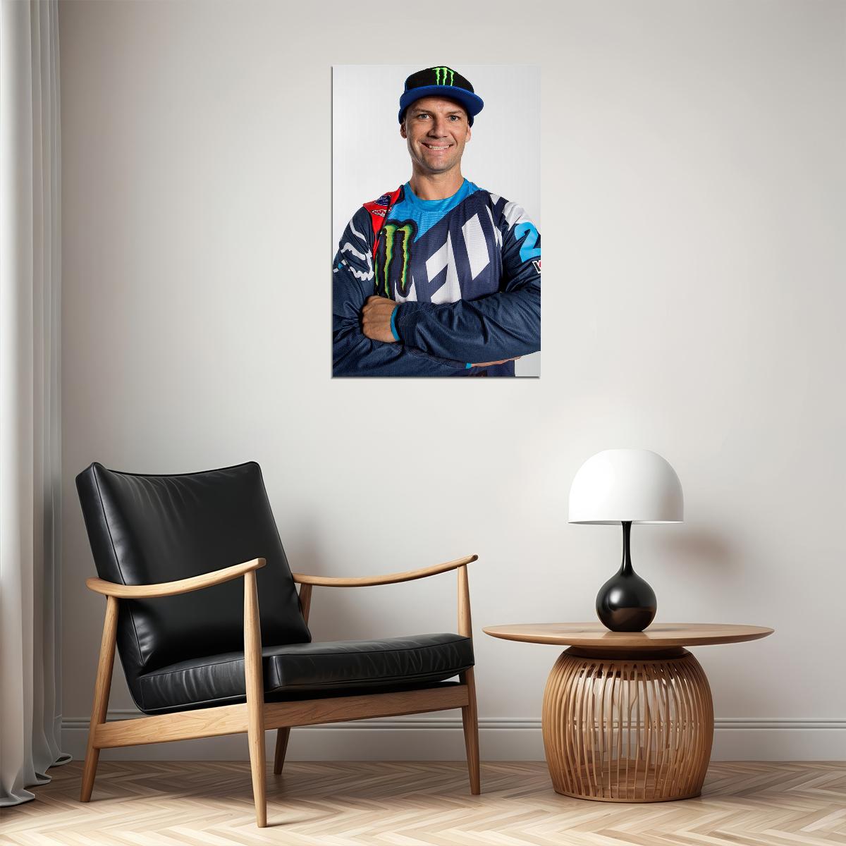 Chad Reed Motorcycle Cross Country Racing Poster Wall Art Print Home Wall Decor - xonomax