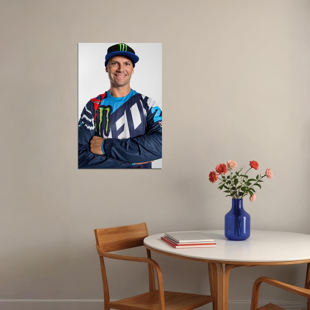 Chad Reed Motorcycle Cross Country Racing Poster Wall Art Print Home Wall Decor - xonomax