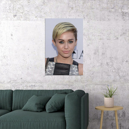 Miley Cyrus Celebrity Singer Movie Actor Idol Poster Wall Art Print Home Wall Decor - xonomax