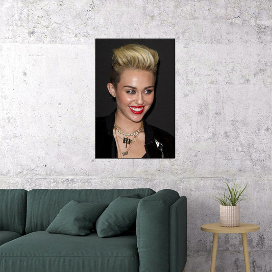 Miley Cyrus Celebrity Singer Actress Star Poster Wall Art Print Home Wall Decor - xonomax