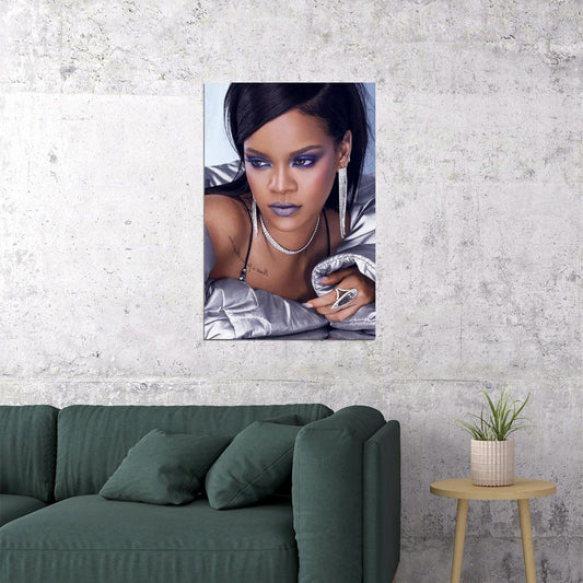 Rihanna Celebrity Music Singer Actress Artist Poster Wall Art Print Home Wall Decor - xonomax