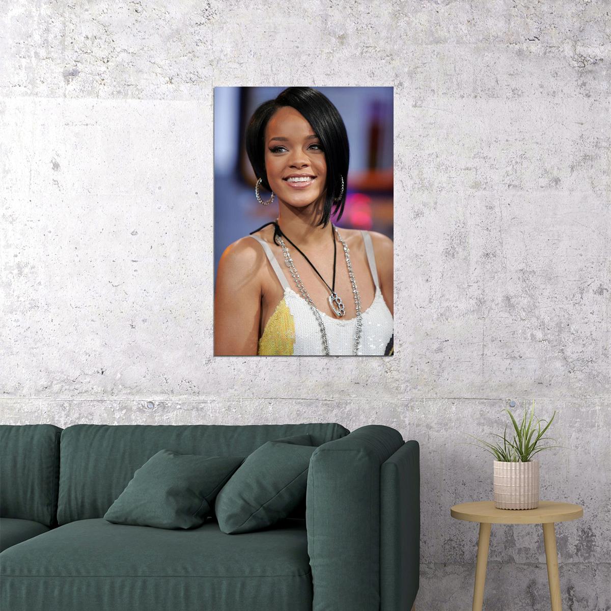Rihanna Celebrity Music Singer Actor Idol Poster Wall Art Print Home Wall Decor