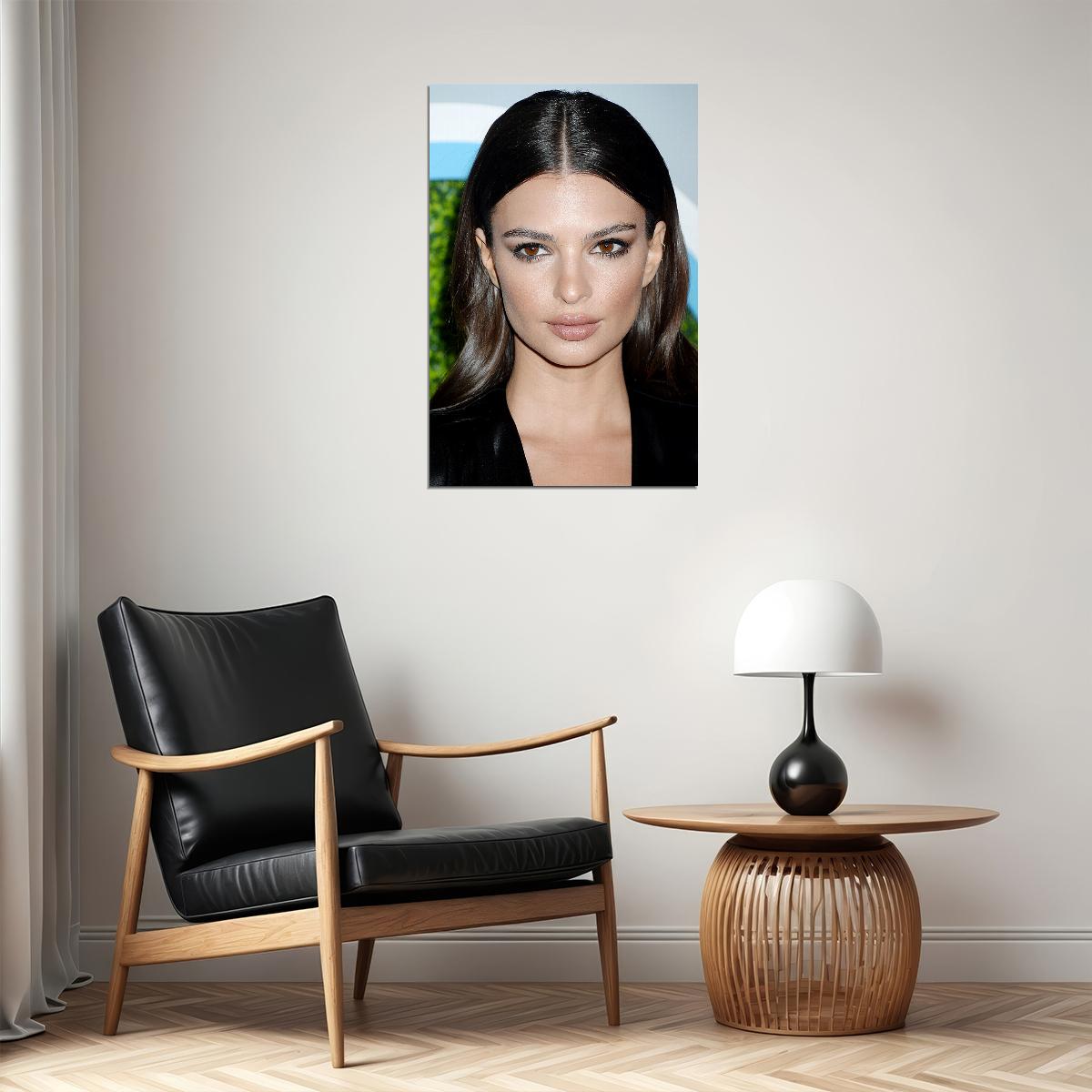 Emily Ratajkowski Movie Actor Sexy Model Star Poster Wall Art Print Home Wall Decor - xonomax