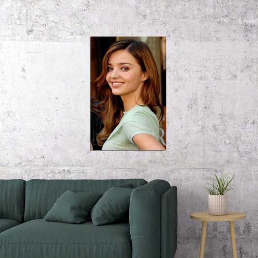 Miranda Kerr Celebrity Attractive Model Podium Star Poster Wall Art Print Home Wall Decor - xonomax
