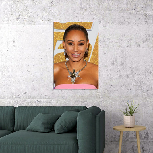 Mel B Celebrity Musician Singer Artist Idol Poster Wall Art Print Home Wall Decor - xonomax
