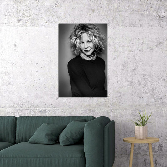 Meg Ryan Celebrity Tv Series Actor Artist Idol Poster Wall Art Print Home Wall Decor - xonomax
