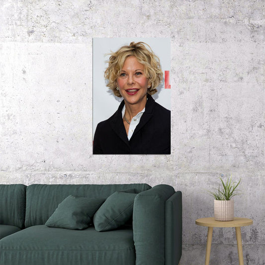 Meg Ryan Celebrity Tv Series Actress Artist Idol Poster Wall Art Print Home Wall Decor - xonomax
