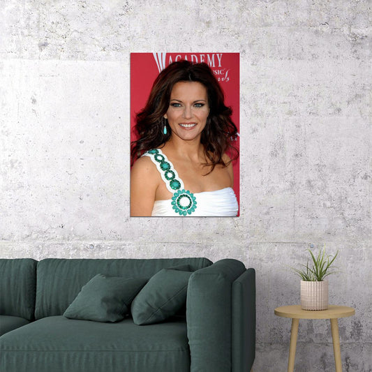 Martina Mcbride Celebrity Music Singer Star Poster Wall Art Print Home Wall Decor - xonomax