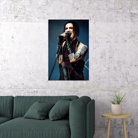 Marilyn Manson Celebrity Singer Rock Idol Poster Wall Art Print Home Wall Decor - xonomax