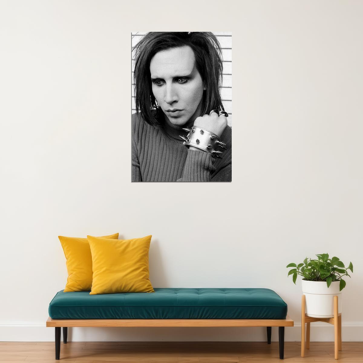 Marilyn Manson Celebrity Singer Rock Star Poster Wall Art Print Home Wall Decor - xonomax