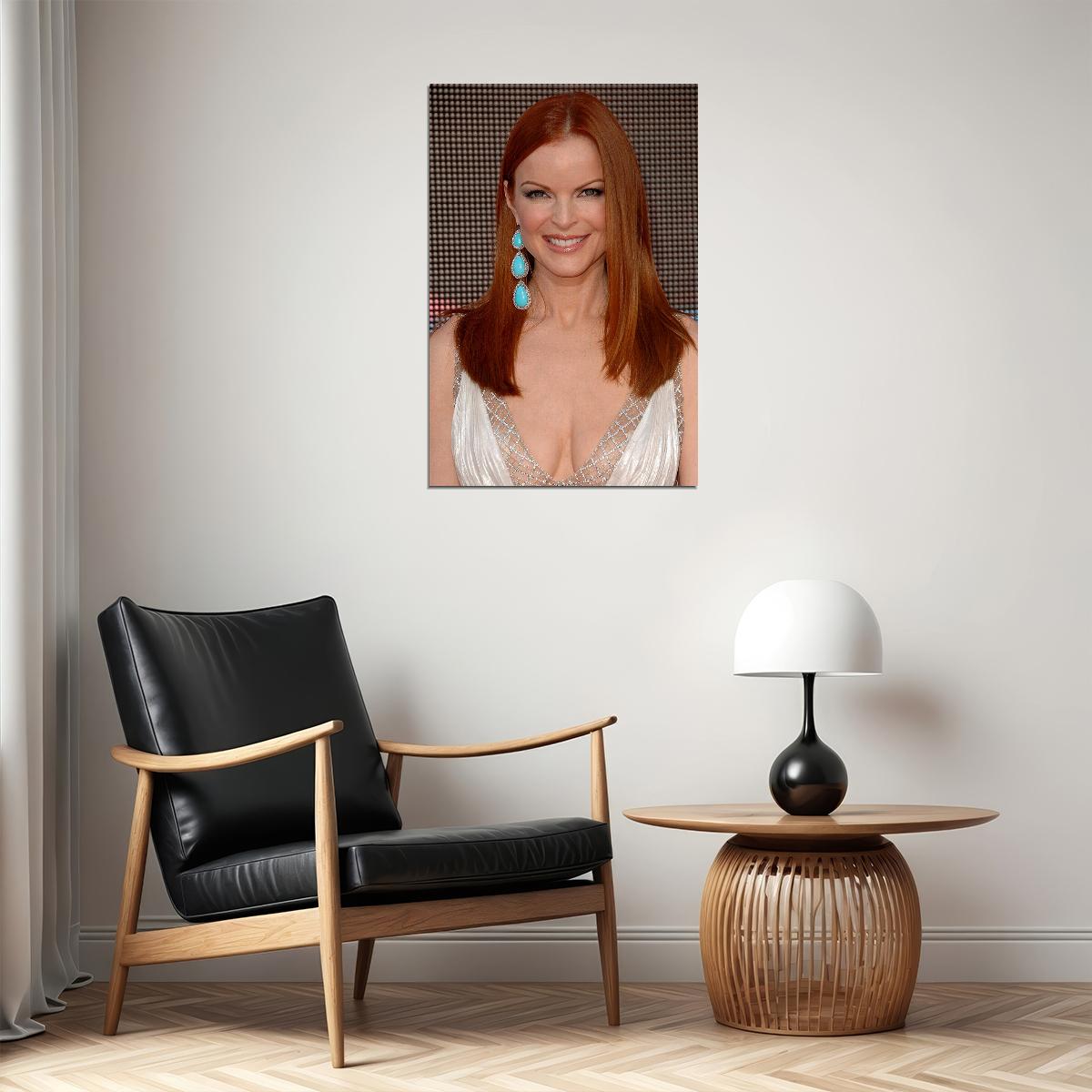 Marcia Cross Celebrity Tv Series Actress Sexy Star Poster Wall Art Print Home Wall Decor