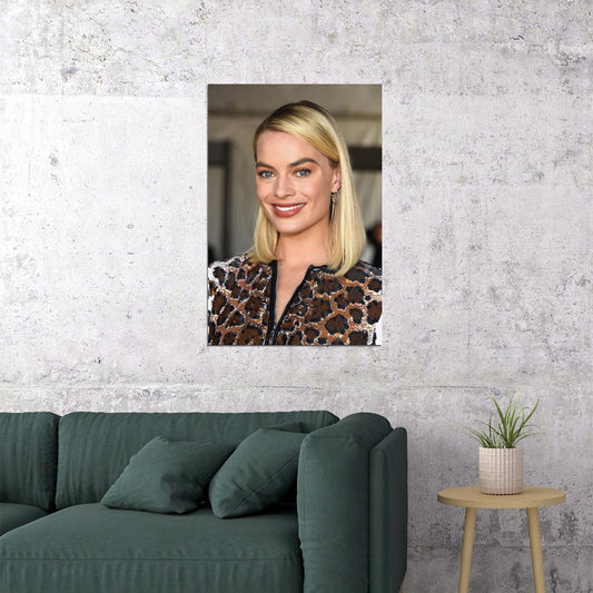 Margot Robbie Celebrity Tv Series Actress Idol Poster Wall Art Print Home Wall Decor - xonomax