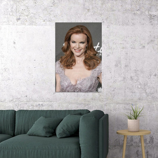 Marcia Cross Celebrity Tv Series Actress Star Poster Wall Art Print Home Wall Decor - xonomax