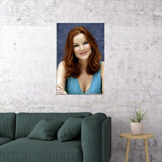 Marcia Cross Celebrity Cinema Actress Idol Poster Wall Art Print Home Wall Decor - xonomax