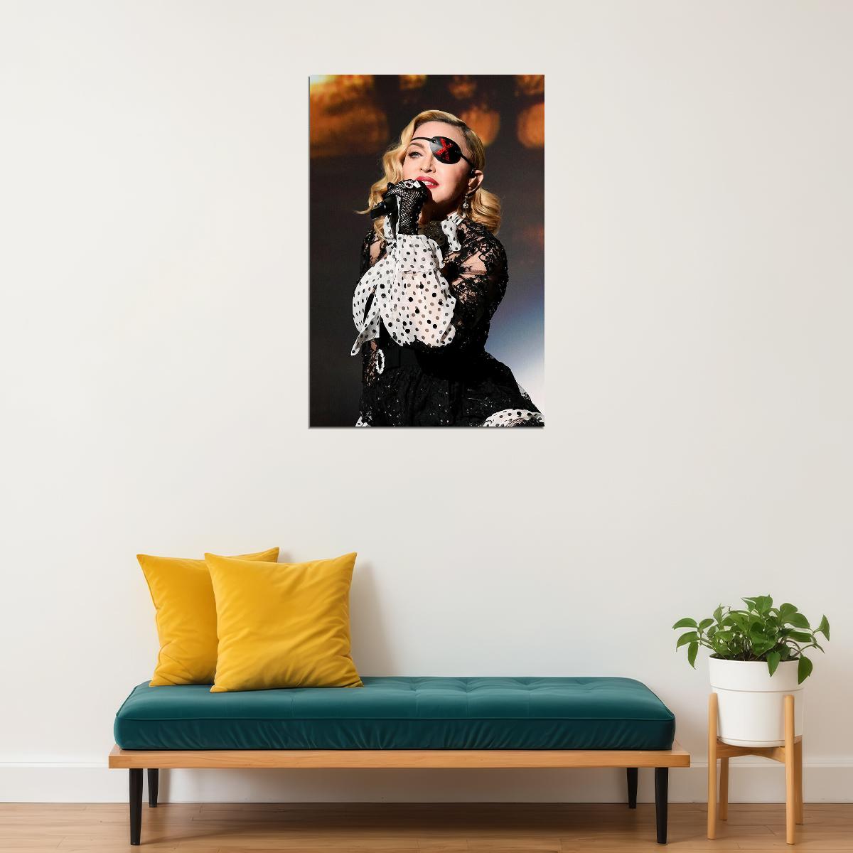 Madonna Hollywood Celebrity Movie Singer Star Poster Wall Art Print Home Wall Decor - xonomax