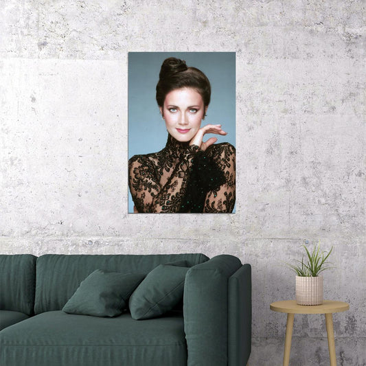 Lynda Carter Celebrity Actress Singer Idol Poster Wall Art Print Home Wall Decor - xonomax