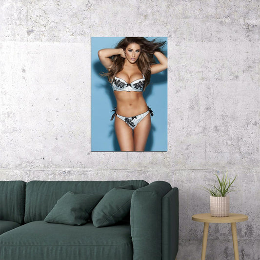 Lucy Pinder Sexy Model Actress Artist Idol Poster Wall Art Print Home Wall Decor - xonomax