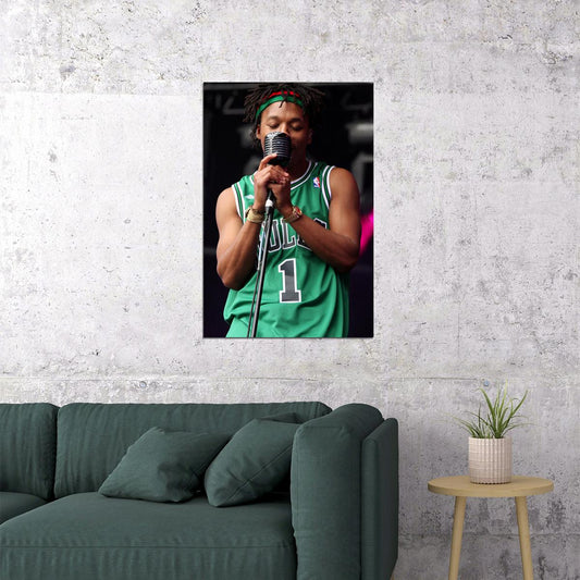 Lupe Fiasco Celebrity Rap Music Singer Star Poster Wall Art Print Home Wall Decor - xonomax