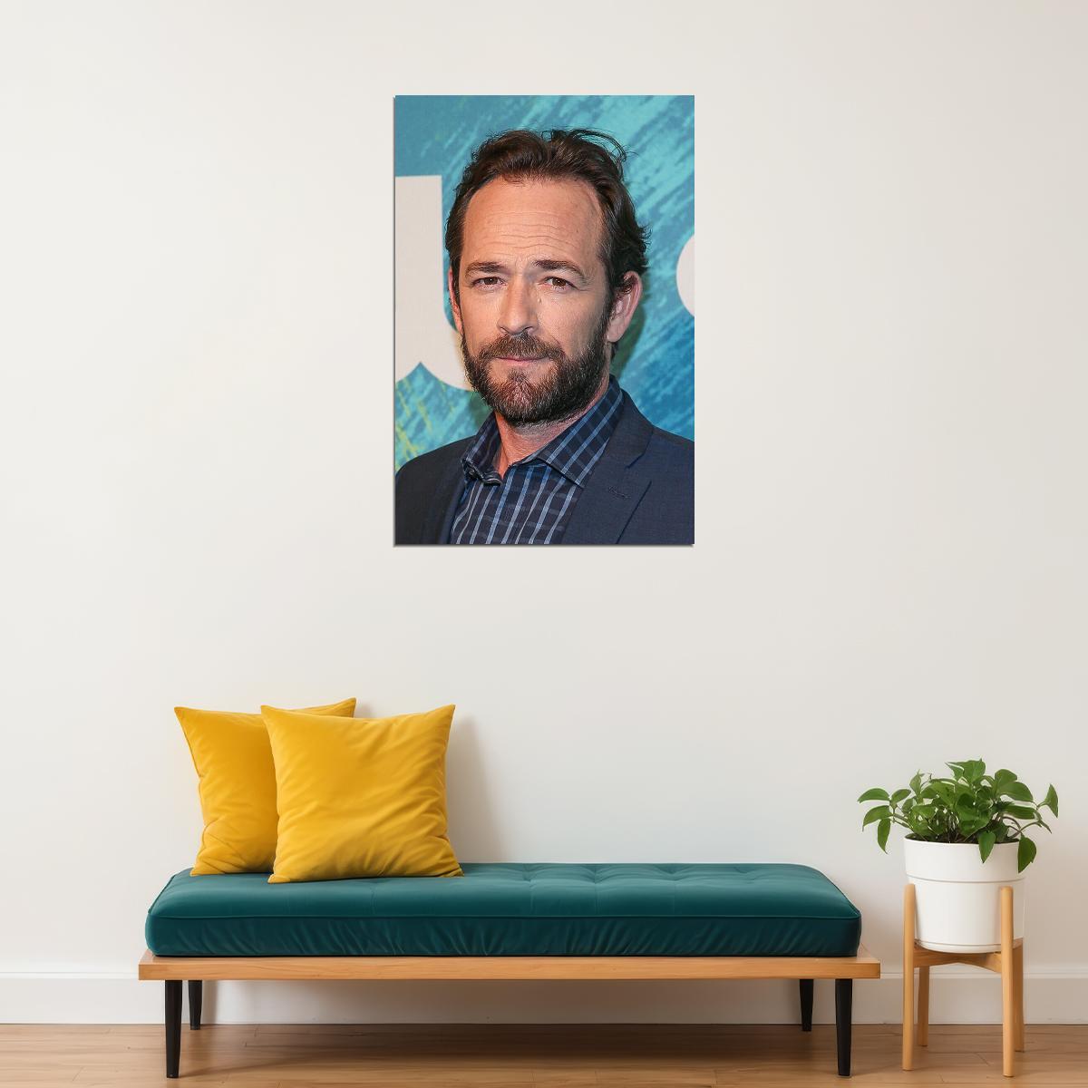 Luke Perry Celebrity Cinema Actor Artist Star Poster Wall Art Print Home Wall Decor