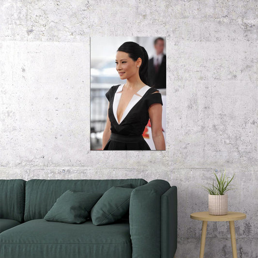 Lucy Liu Celebrity Cinema Actress Model Idol Poster Wall Art Print Home Wall Decor - xonomax
