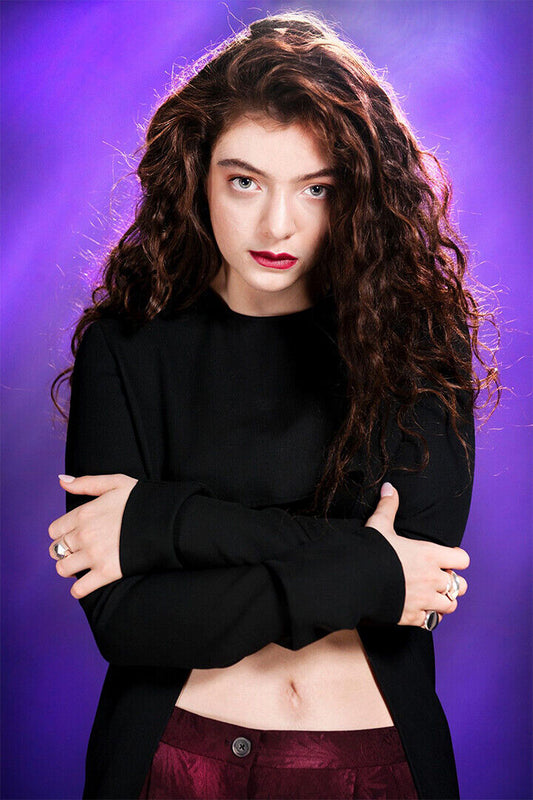 Lorde Celebrity Musician Singer Album Idol Poster Wall Art Print Home Wall Decor - xonomax