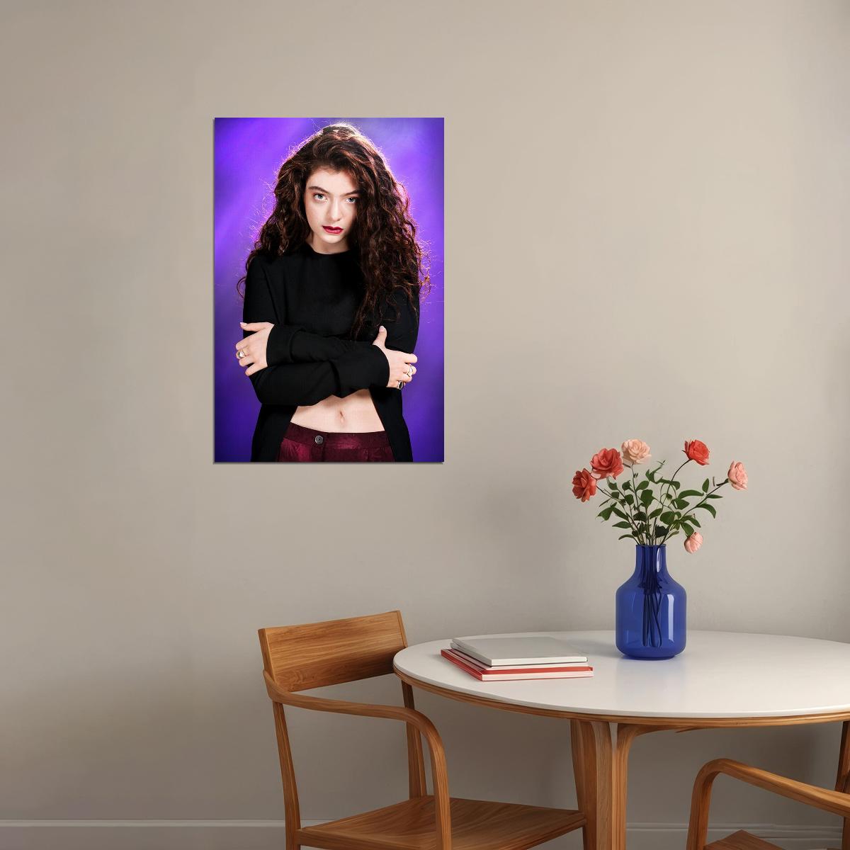 Lorde Celebrity Musician Singer Album Idol Poster Wall Art Print Home Wall Decor - xonomax