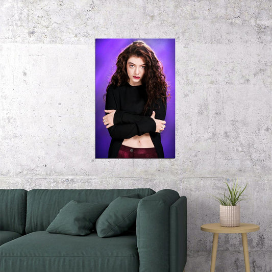 Lorde Celebrity Musician Singer Album Idol Poster Wall Art Print Home Wall Decor - xonomax